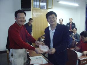 九月教学工作会及师徒结对仪式