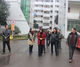 副市长严永梅一行来校慰问